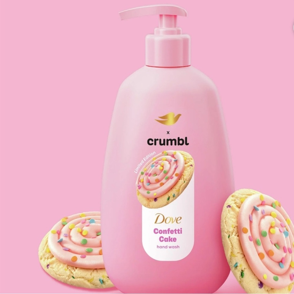 Dove Crumbl Moisturizing Liquid Hand Wash Confetti Cake, 12 oz